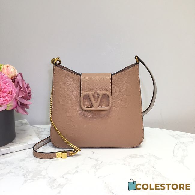 Valentino Vsling Handbag In Beige Size: 31x8.5x29cm - 1