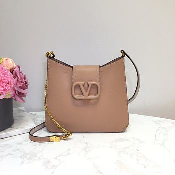 Valentino Vsling Handbag In Beige Size: 31x8.5x29cm