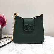 Valentino Vsling Handbag In Dark Blue Size: 31x8.5x29cm - 1