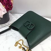 Valentino Vsling Handbag In Dark Blue Size: 31x8.5x29cm - 4