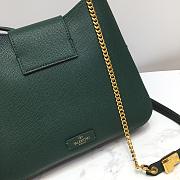Valentino Vsling Handbag In Dark Blue Size: 31x8.5x29cm - 3