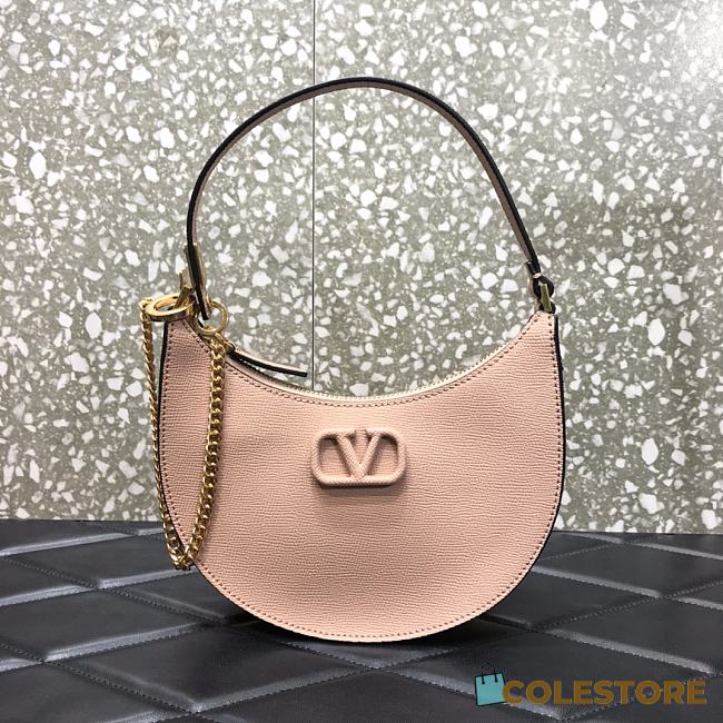Valentino Vlogo Signature Mini Hobo Bag Size 20x5x12cm - 1