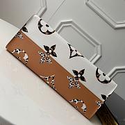 Louis Vuitton Onthego 2Sides With White&Brown M44675 Size 41x31x19cm - 5