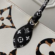 Louis Vuitton Onthego 2Sides With White&Brown M44675 Size 41x31x19cm - 2