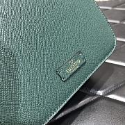 Valentino Small Garavani VLogo Signature With Blue Calfskin UW0P0 Size 22x11x17cm - 3