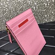 Valentino Garavani VLogo Wallet In Pink Size 19x13x3cm - 4