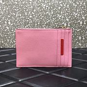 Valentino Garavani VLogo Wallet In Pink Size 19x13x3cm - 3