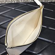 Valentino Garavani VLogo Wallet In White Size 19x13x3cm - 5