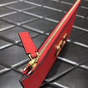 Valentino Garavani VLogo Wallet In Red Size 19x13x3cm - 2
