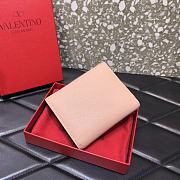 Valentino Garavani Vsling Wallet In Pink WP0S9 Size: 11.5x3x10cm - 3