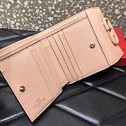 Valentino Garavani Vsling Wallet In Pink WP0S9 Size: 11.5x3x10cm - 2