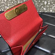 Valentino Garavani Vsling Wallet In Red WP0S9 Size: 11.5x3x10cm - 5