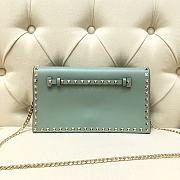 Valentino Garavani Rockstub Clutch In Blue WP026 28cm - 1