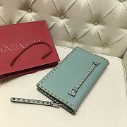 Valentino Garavani Rockstub Clutch In Blue WP026 28cm - 6