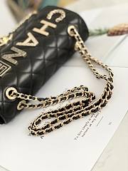 Chanel 21 Iconic Classic Flap Bag Size 23x14x7cm  - 4