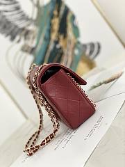 Chanel 21 Iconic Flap Bag Sheepskin 9913 Size 23x14x7cm - 6