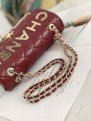 Chanel 21 Iconic Flap Bag Sheepskin 9913 Size 23x14x7cm - 5