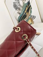 Chanel 21 Iconic Flap Bag Sheepskin 9913 Size 23x14x7cm - 2