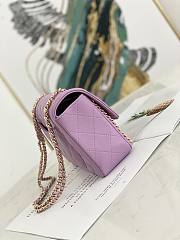 Chanel Medium Iconic Flap Bag Logo 9913 Size 23x14x7cm - 6