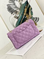 Chanel Medium Iconic Flap Bag Logo 9913 Size 23x14x7cm - 5