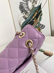 Chanel Medium Iconic Flap Bag Logo 9913 Size 23x14x7cm - 3
