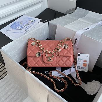 Chanel Classic Dinamond Flap Bag AS2326 Size: 20x12x6cm.