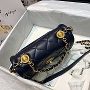 Chanel Retro Flap Button Bag AS2054 Size 19x16x6.5cm - 5