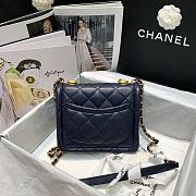 Chanel Retro Flap Button Bag AS2054 Size 19x16x6.5cm - 3