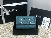 Chanel CC Fiigree Wallet A84448 Size 15cm - 1