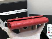 Chanel CC Fiigree Wallet In Rose A84448 Size 15cm - 5