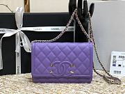 Chanel CC Filigree Chain Wallet Shoulder Bag 19.5cm - 1