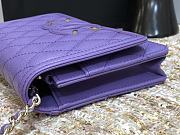 Chanel CC Filigree Chain Wallet Shoulder Bag 19.5cm - 2