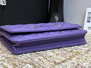 Chanel CC Filigree Chain Wallet Shoulder Bag 19.5cm - 3