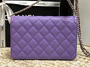 Chanel CC Filigree Chain Wallet Shoulder Bag 19.5cm - 6