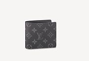 Louis Vuitton Monogram Eclipse Canvas M61695 Size 11.5x9cm - 1