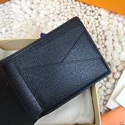 Louis Vuitton Damier Graphite Canvas Wallet N62663 Size 11.5x9cm  - 3