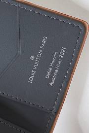Louis Vuitton Slender Pocket Organizer Monogram M80805 Size 8x11x1cm - 2
