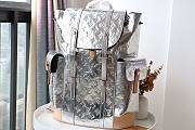 Louis Vuitton Monogram Silver Christopher 41cm - 1