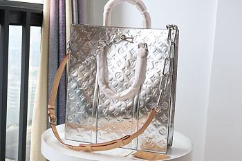Louis Vuitton Sac Plat Silver M45884 Size 36x36x9cm