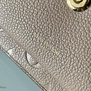 Louis Vuitton Vavin Chain Wallet In Dusty Pink Monogram Empreinte Leather 19cm - 4