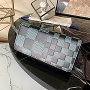 Louis Vuitton Zippy Wallet Vertical N60442 Size 10x20x2cm  - 3