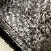 Louis Vuitton Zippy Wallet Damier N60442 Size 10x20x2cm  - 2