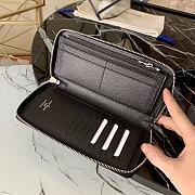 Louis Vuitton Zippy Wallet Damier N60442 Size 10x20x2cm  - 3