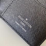 Louis Vuitton Zippy Card Holder N60441 Size 8x11x1cm - 6