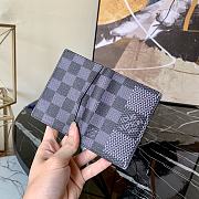 Louis Vuitton Zippy Card Holder N60441 Size 8x11x1cm - 3