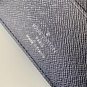 Louis Vuitton Zippy Wallet In Blue N60441 Size 11.5x9x1.5cm - 4