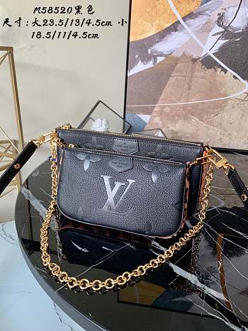 Louis Vuitton Multi Pochette Accessories M58520 Size 23.5cm