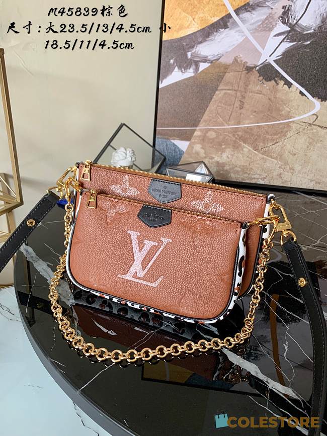 Louis Vuitton Multi Pochette Accessories M45839 Size 23.5cm - 1