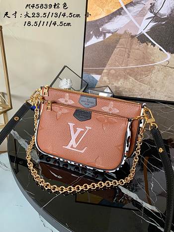 Louis Vuitton Multi Pochette Accessories M45839 Size 23.5cm