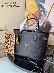 Louis Vuitton Wild At Heart Neverfull MM In Black M45856 31cm - 1